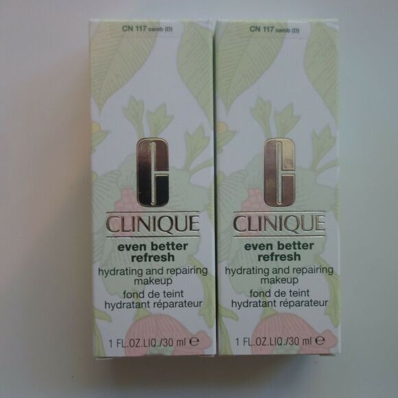 NEW Clinique Even Better Refresh Hydrating Repairing Makeup CN 117 Carob - Picture 5 of 5